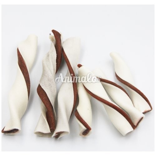 רצועות חטיף לכלב עם ברווז M ארוז